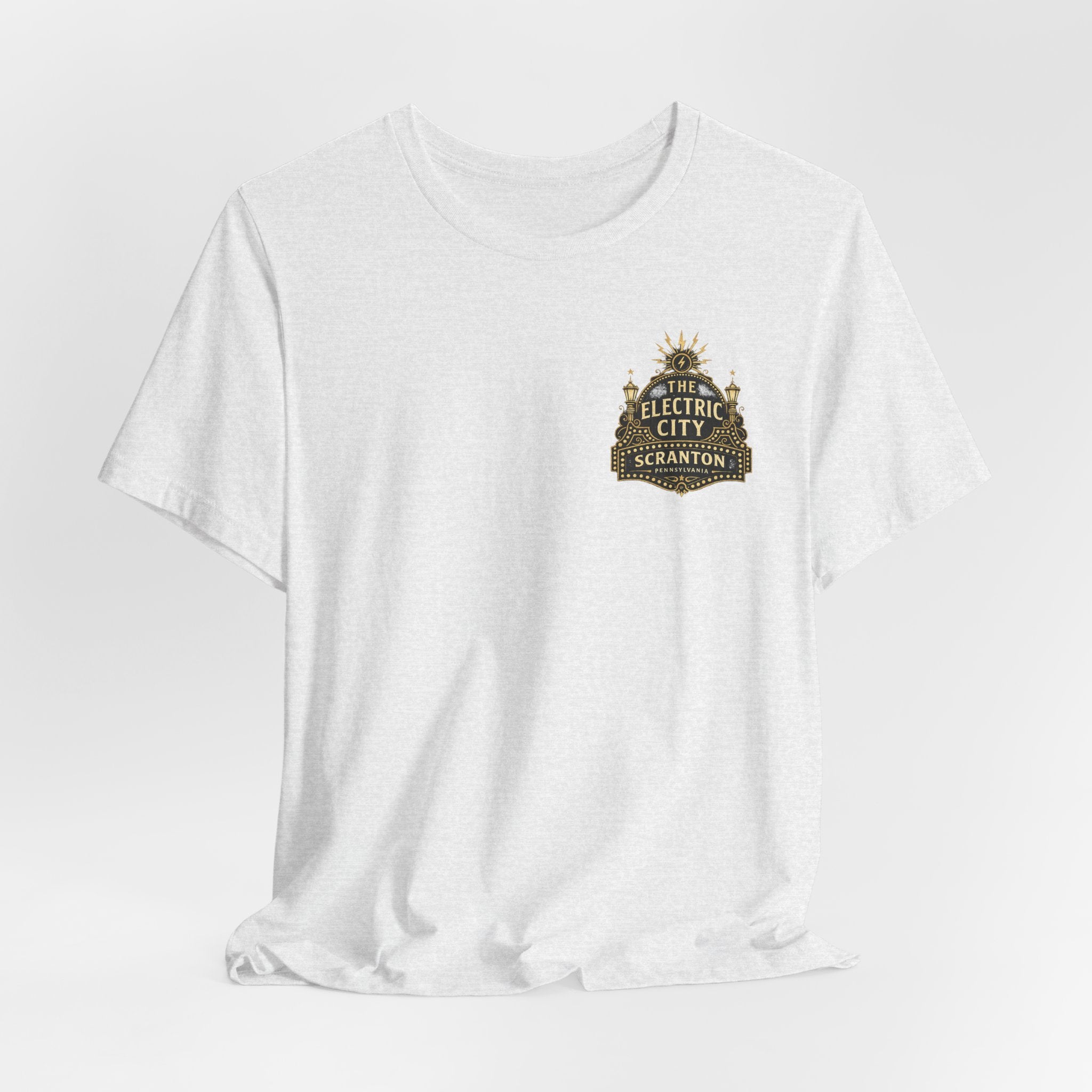 T‑Shirt — 'The Electric City Scranton' Vintage Logo Tee