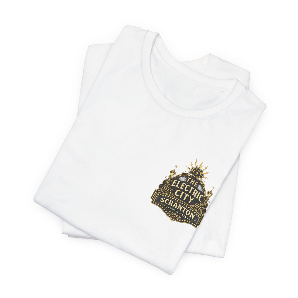 T‑Shirt — 'The Electric City Scranton' Vintage Logo Tee