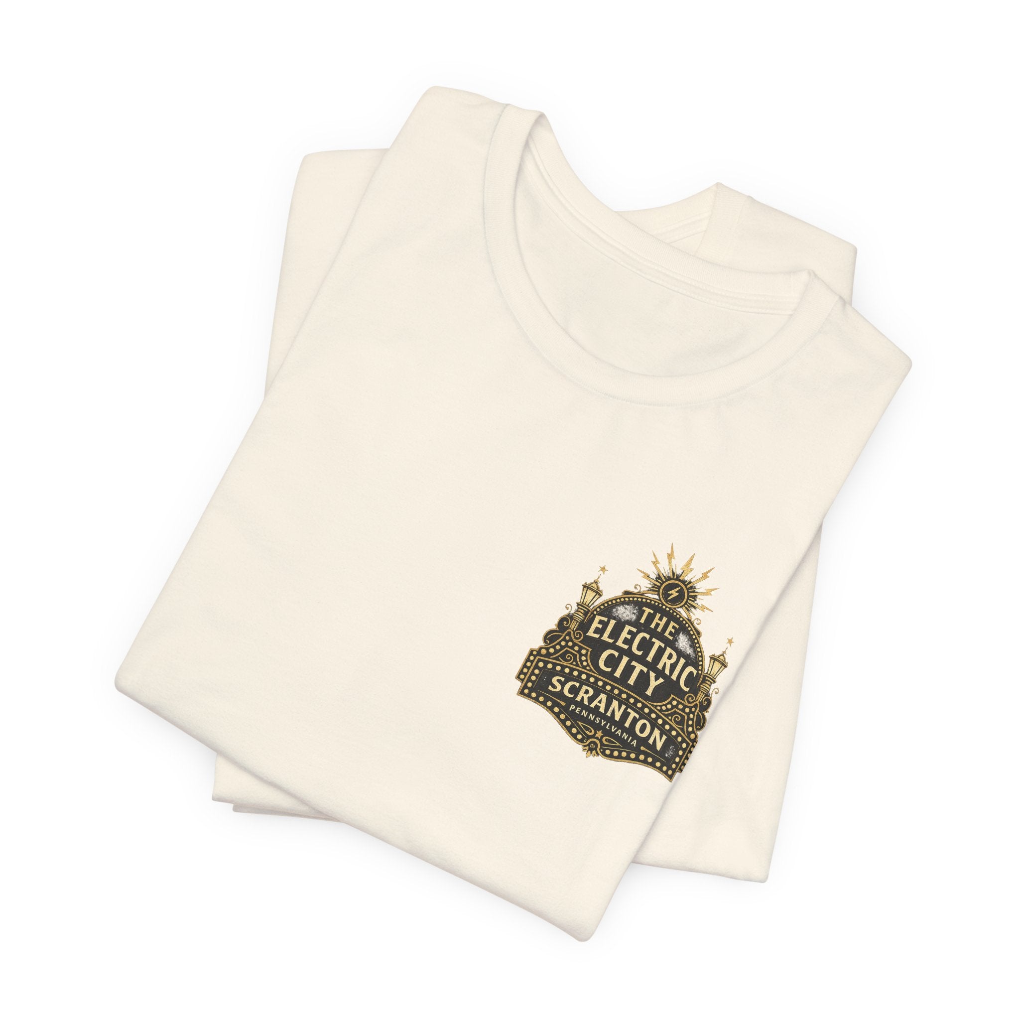 T‑Shirt — 'The Electric City Scranton' Vintage Logo Tee