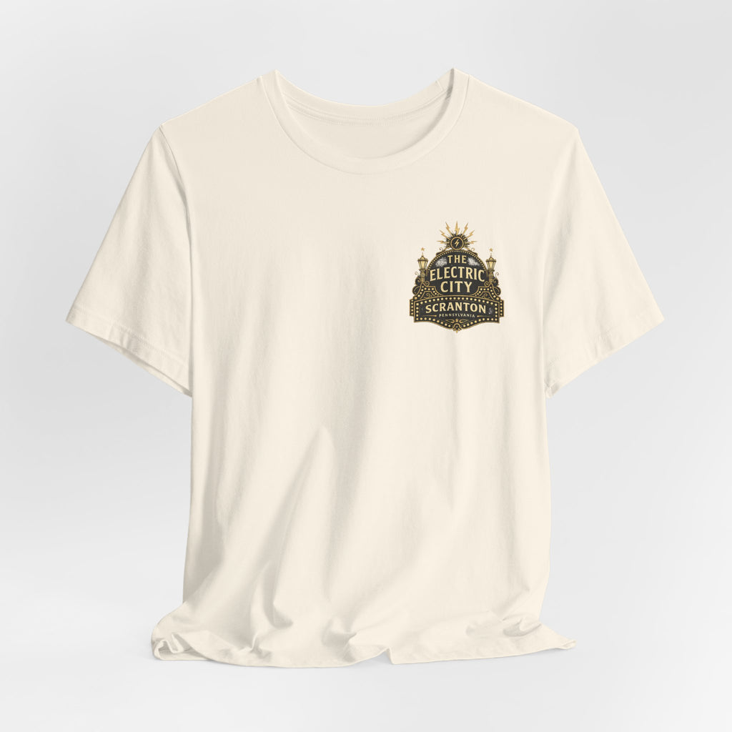 T‑Shirt — 'The Electric City Scranton' Vintage Logo Tee