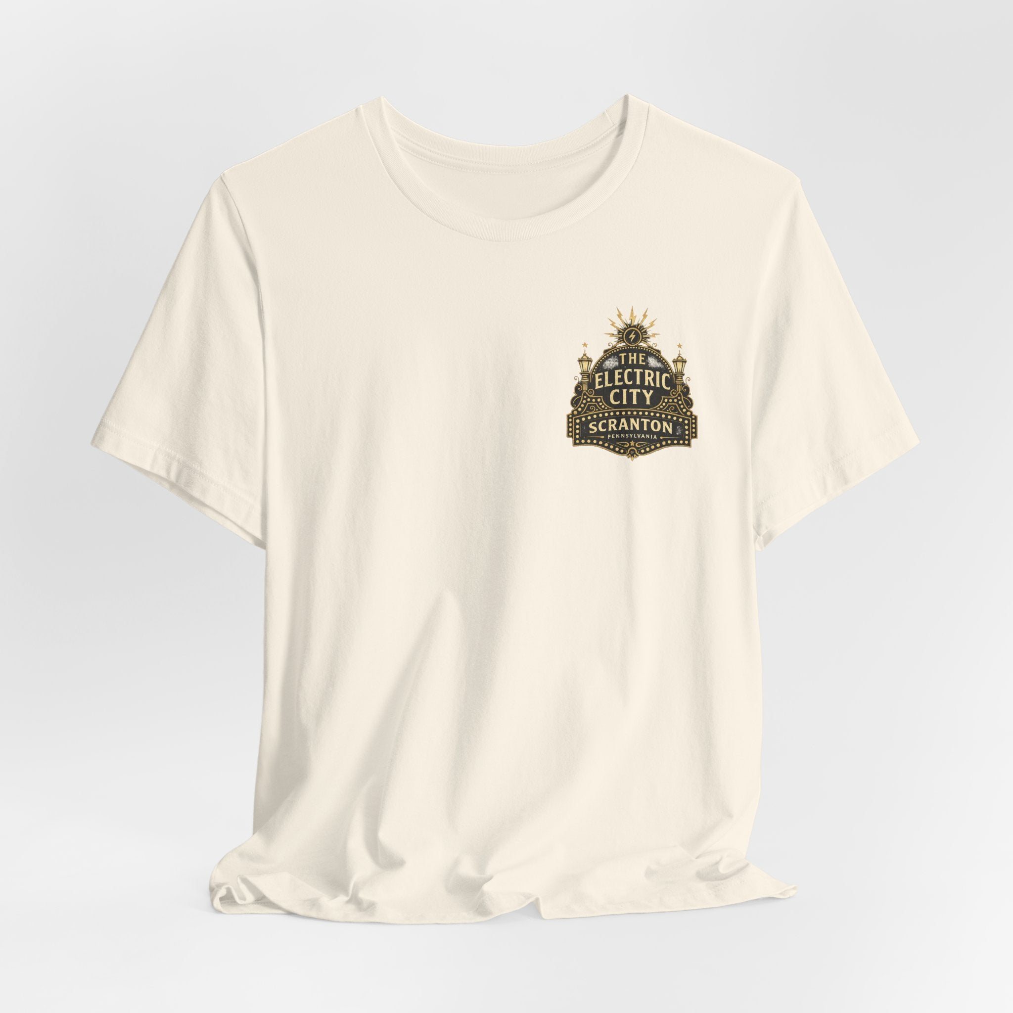 T‑Shirt — 'The Electric City Scranton' Vintage Logo Tee