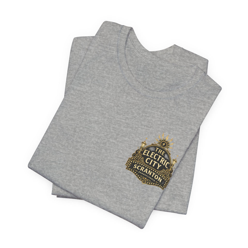 T‑Shirt — 'The Electric City Scranton' Vintage Logo Tee