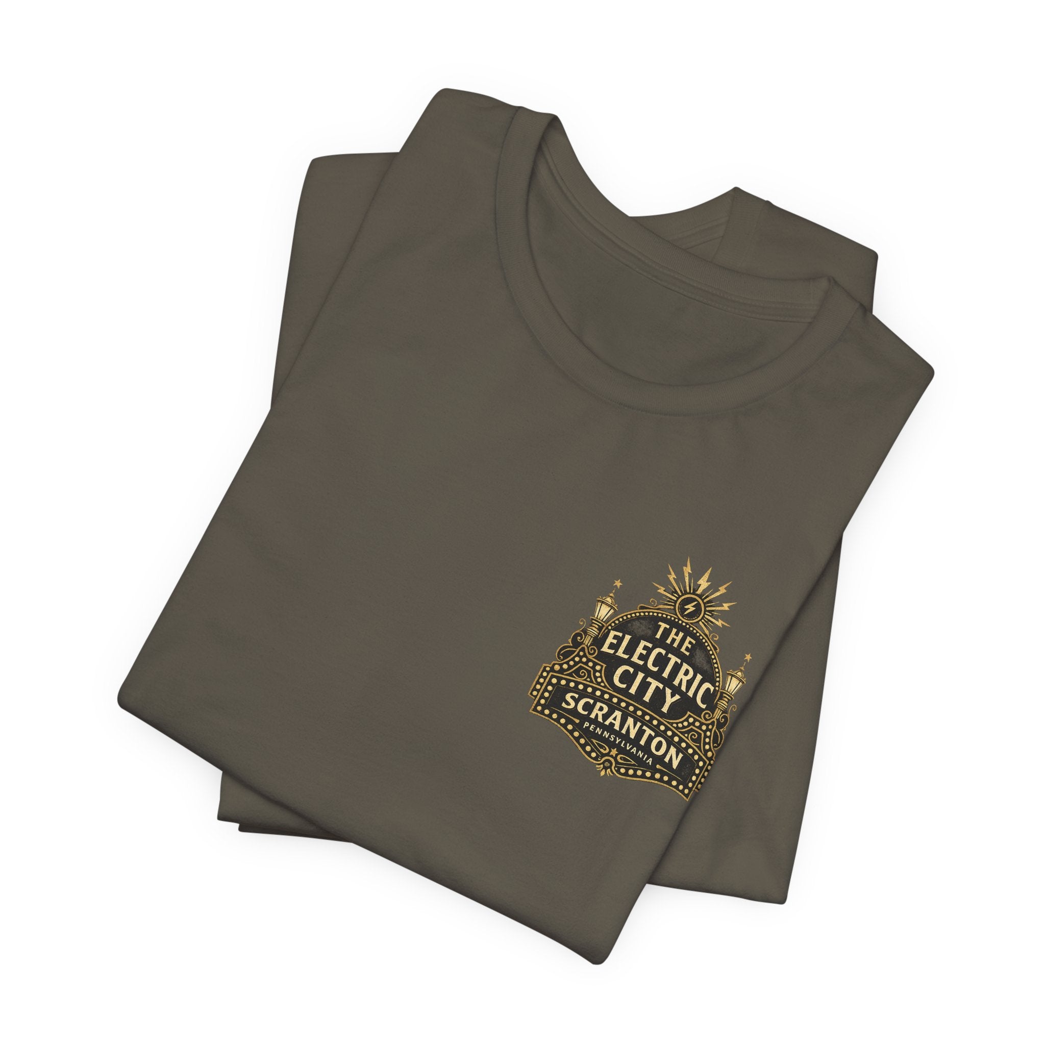 T‑Shirt — 'The Electric City Scranton' Vintage Logo Tee