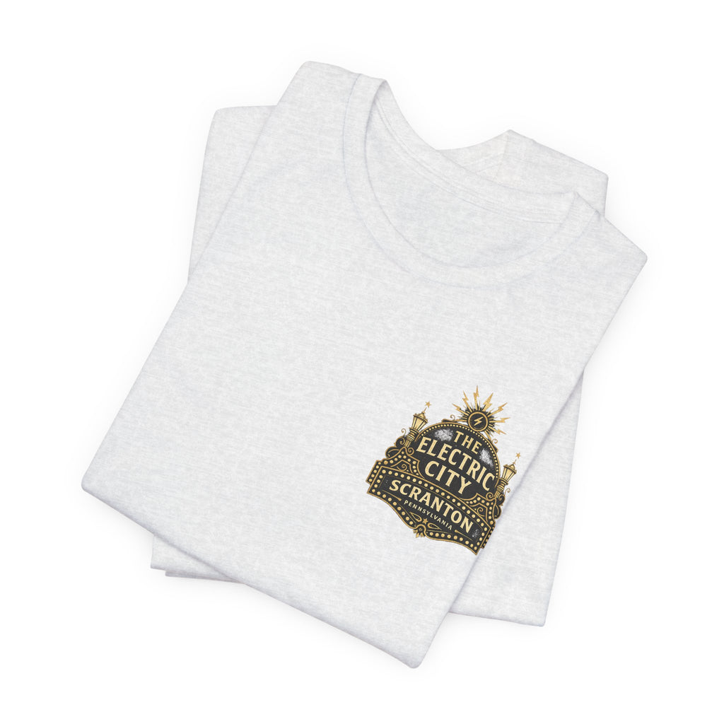 T‑Shirt — 'The Electric City Scranton' Vintage Logo Tee