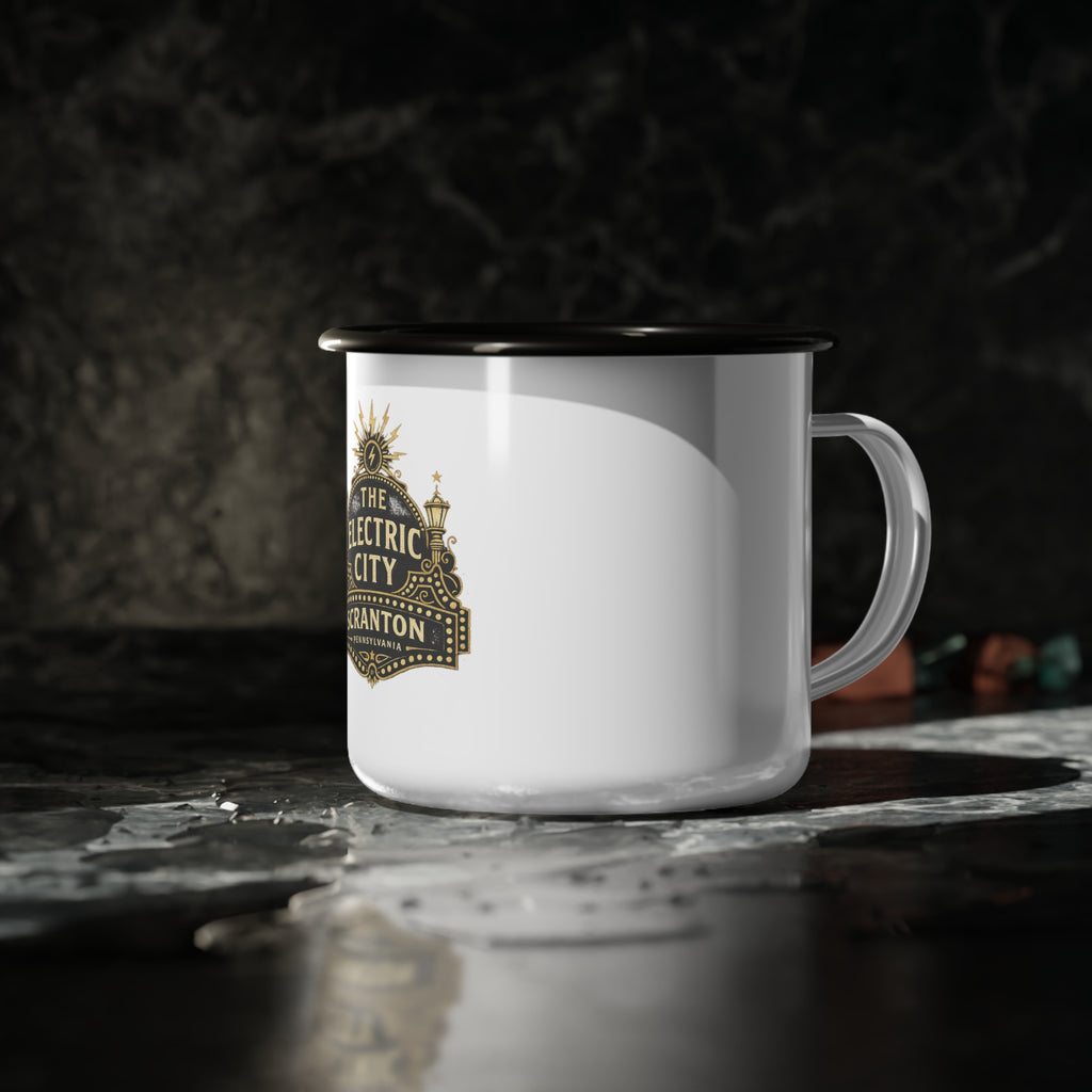 Enamel Camp Cup - Electric City