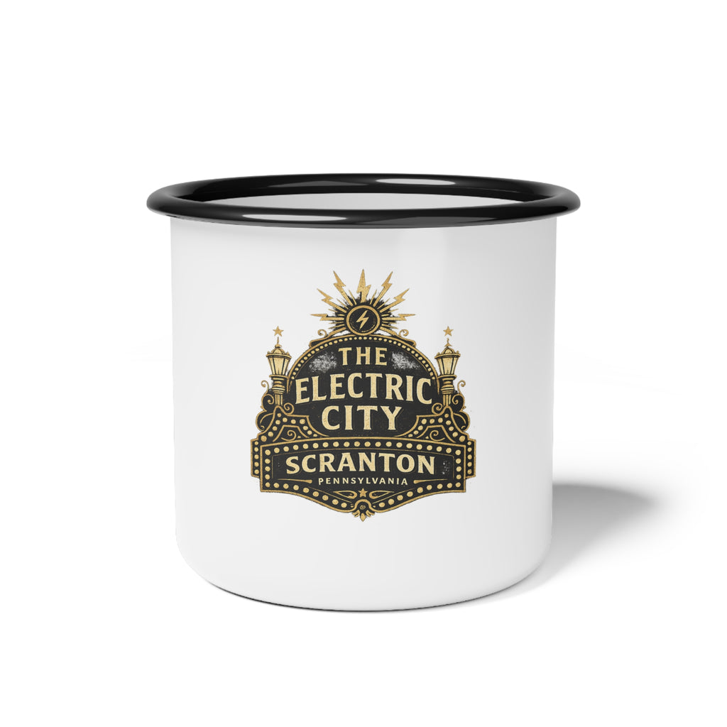 Enamel Camp Cup - Electric City